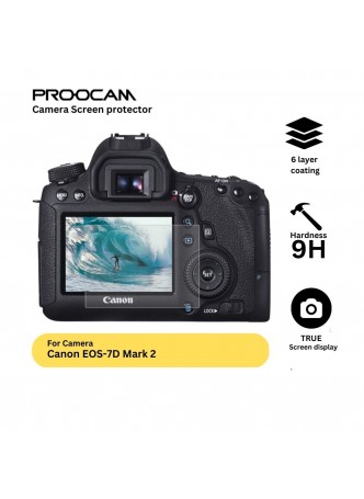 PROOCAM SPC-7DM2 GLASS SCREEN PROTECTOR FOR CANON 7DM2